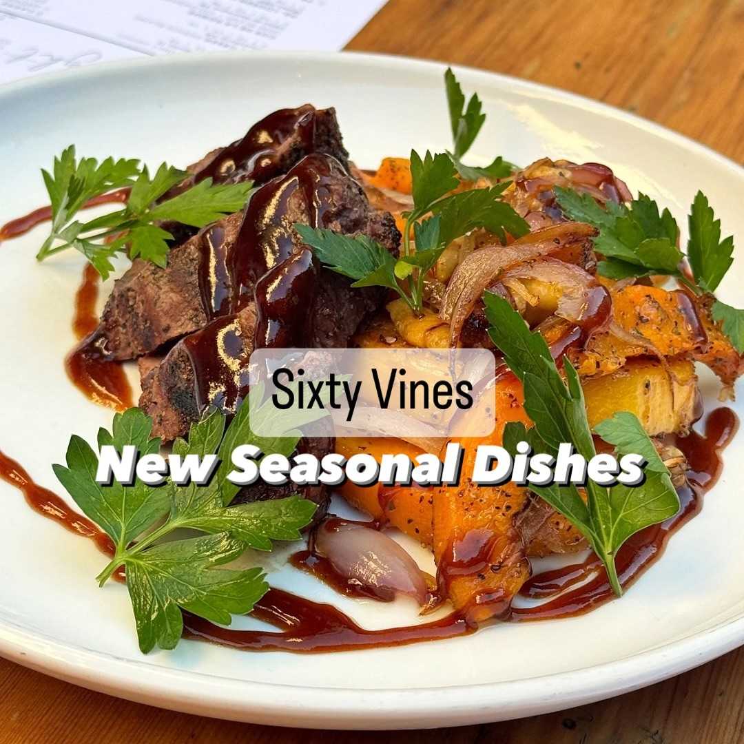 Six Vines has launched new seasonal dishes, just in time for Thanksgiving weekend! 🍂🍇

Get ready to be transported to the wine country with dishes like the Roasted Winter Squash Pizza, Harissa Shrimp, Grilled Golden Beets, and Filet Mignon. Each dish showcases the flavors of the season and is sure to satisfy any craving. 

Whether you’re looking for a Thanksgiving celebration or a night out with loved ones, @sixtyvinesuptown has something for everyone. Book your table now and enjoy a taste of wine country right here at The Crescent. 🍷

#SixVines #TheCrescent #ThanksgivingWeekend